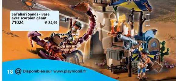 sal'ahari sands - base avec scorpion géant