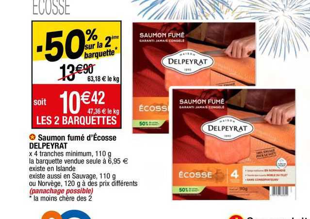 saumon fume d'ecosse delpeyrat