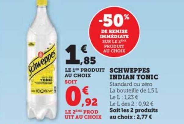 schweppes indian tonic