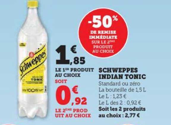 schweppes indian tonic