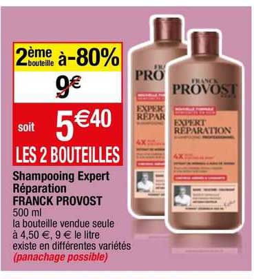 shampooing  expert reparation franck provost