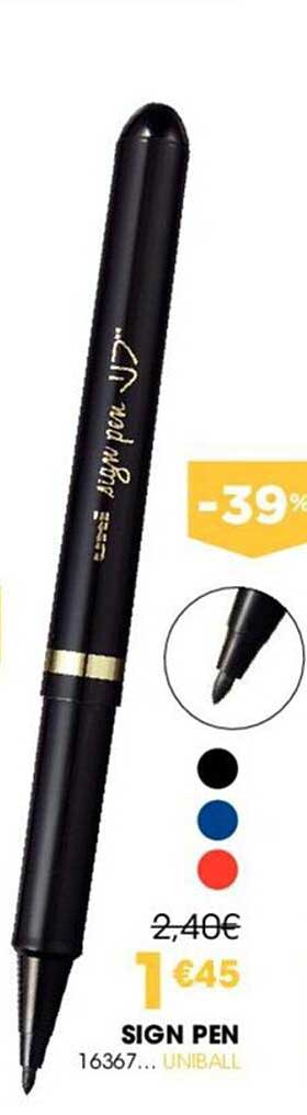 sign pen uniball