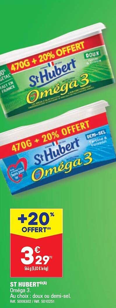 st hubert oméga 3
