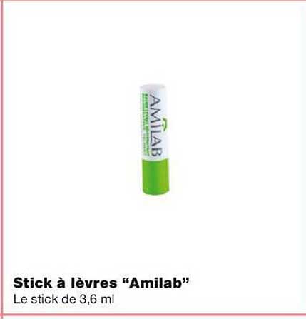 Stick à Lèvres "amilab"