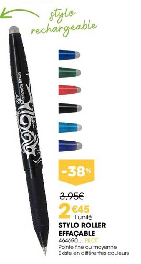Stylo Roller Effaçable Pilot