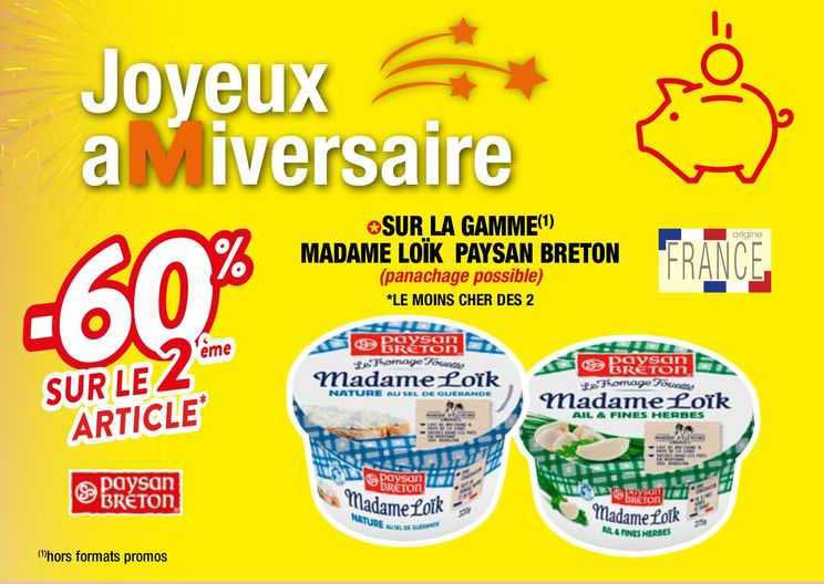 sur la  gamme madame loik paysan breton
