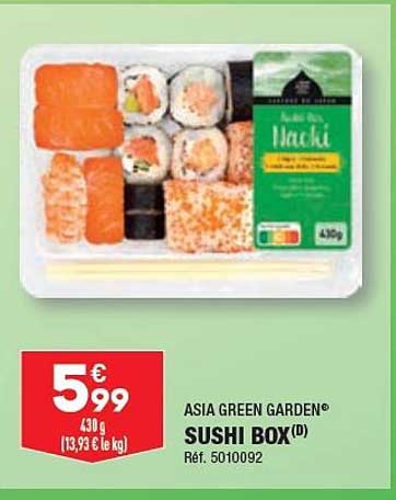 sushi box asia green garden