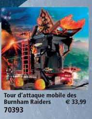 toru d'attaque mobile des burnham raiders