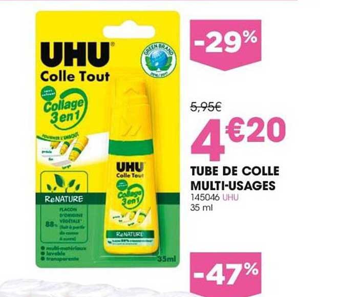 tube de colle multi-usages uhu