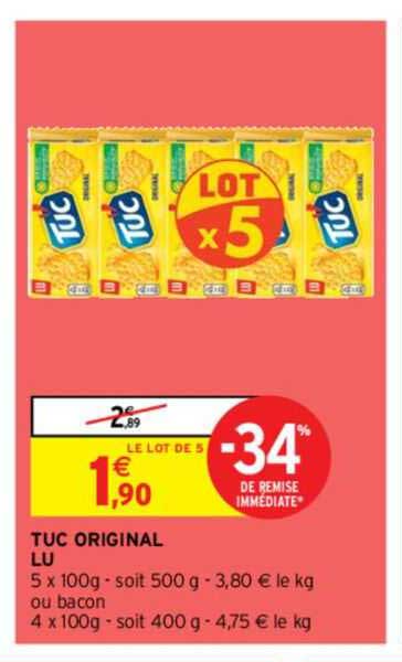 Tuc Original Lu