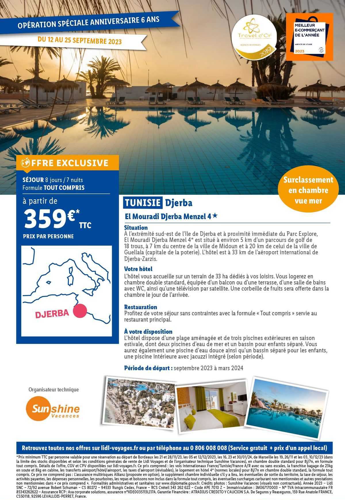 tunisie djerba : el mouradi djerba menzel 4*