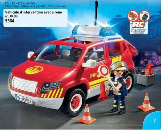 véhicule d'intervention avec sirène