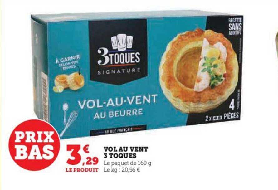 vol au vent 3 toques