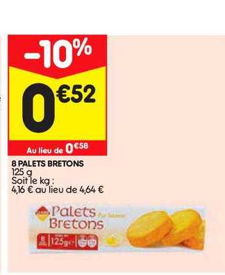 8 Palets Bretons