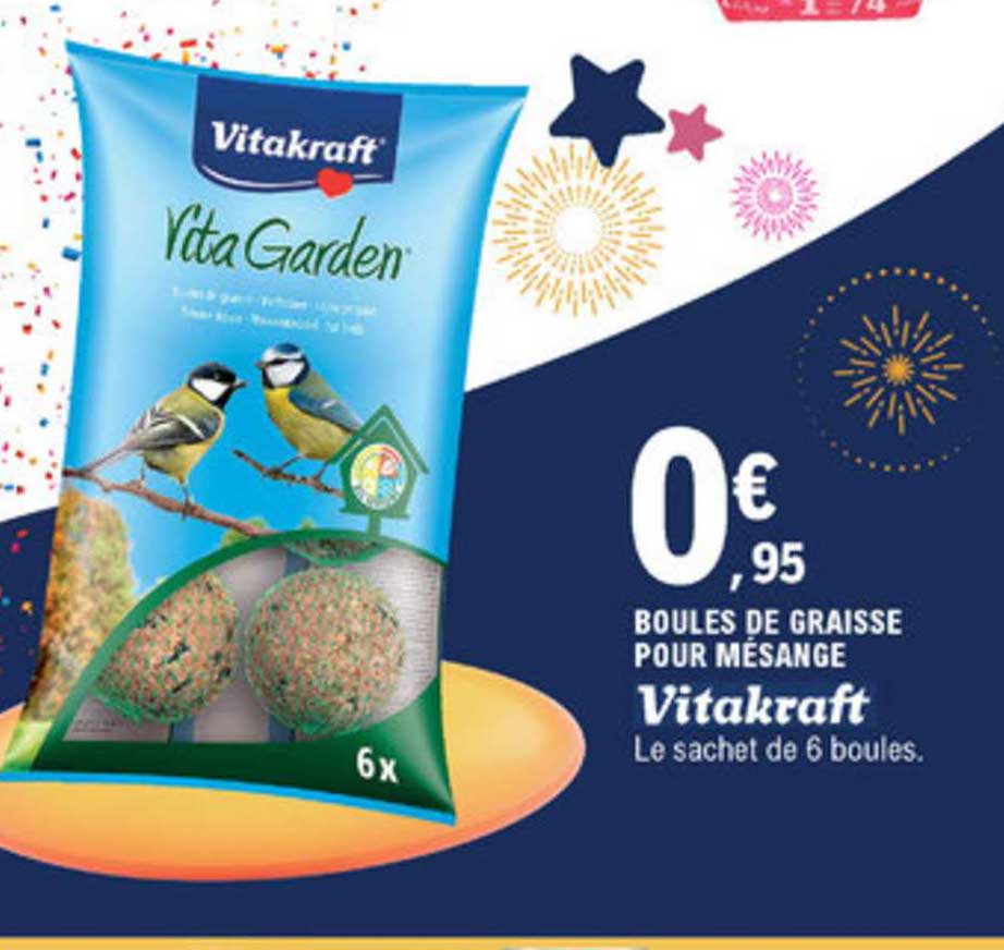 boules de graisse pour mésange vitakraft