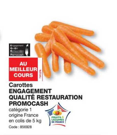 carottes engagement qualité restauration promocash