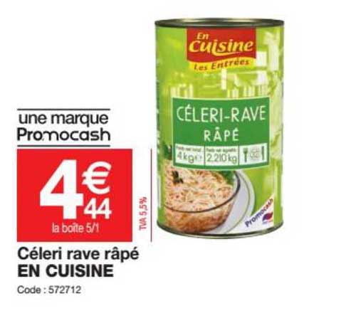 céleri rave râpé en cuisine