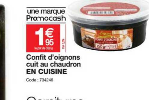 Confit D'oignons Cuit Au Chaudron En Cuisine