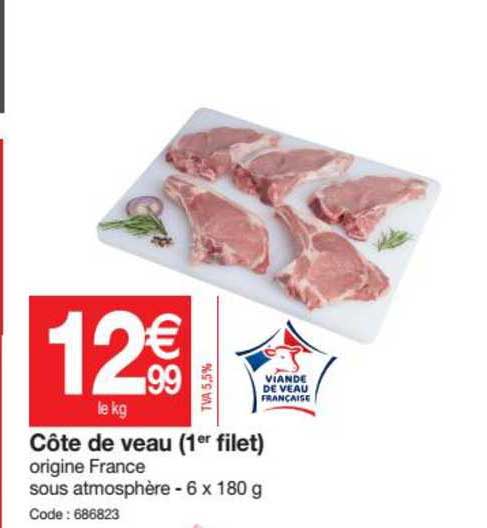 Côte De Veau 1er Filet