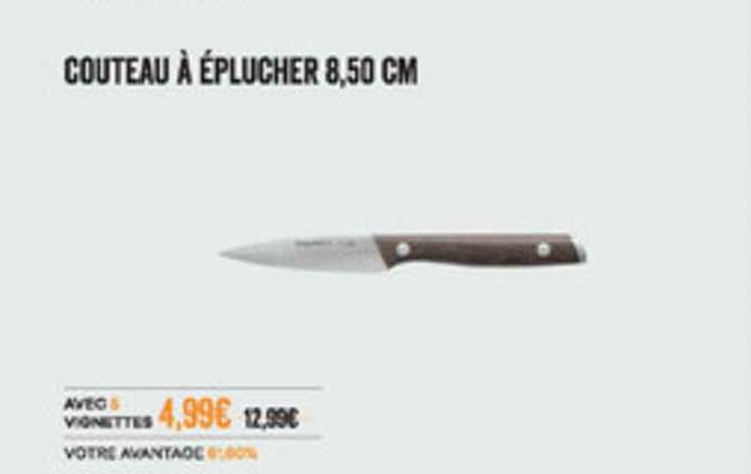 couteau à éplucher 8.50 cm