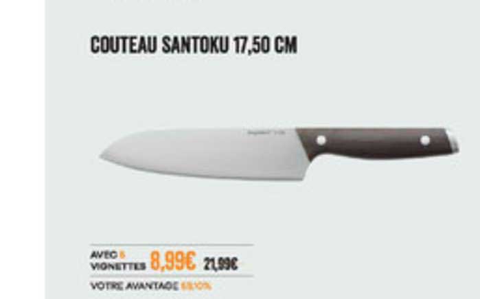 couteau santoku 17.50 cm