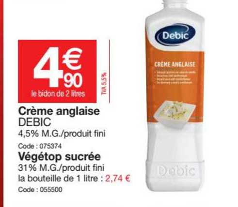 Crème Anglaise Debic