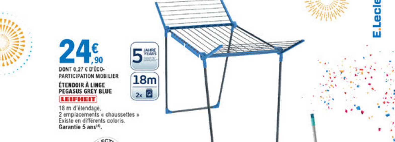 étendoir à Linge Pegasus Grey Blue Leifheit