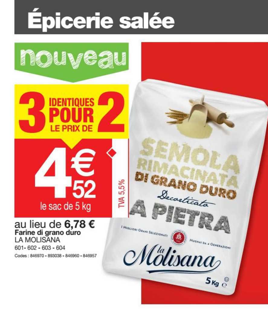 farine di grano duro la molisana