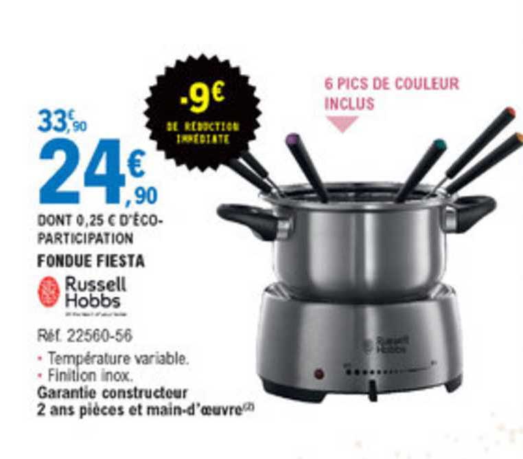 fondue fiesta russell hobbs