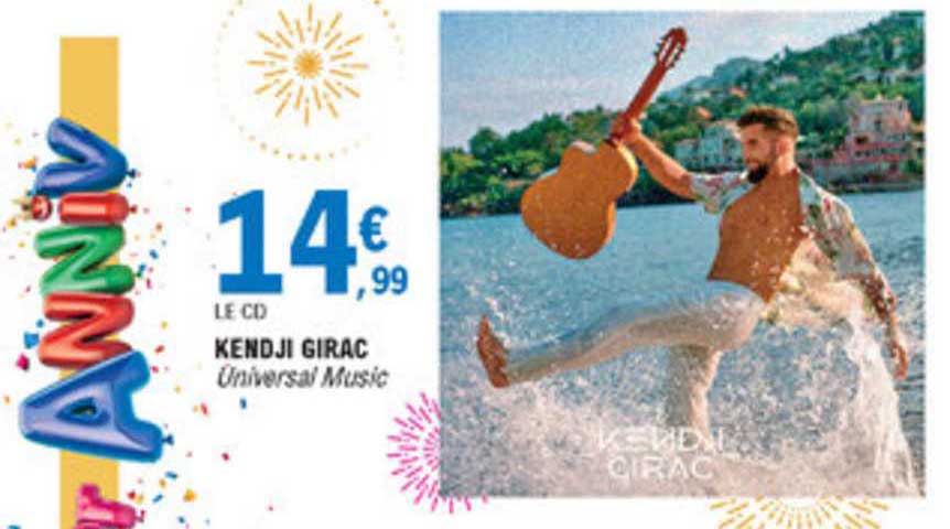 Kendji Girac Universal Music