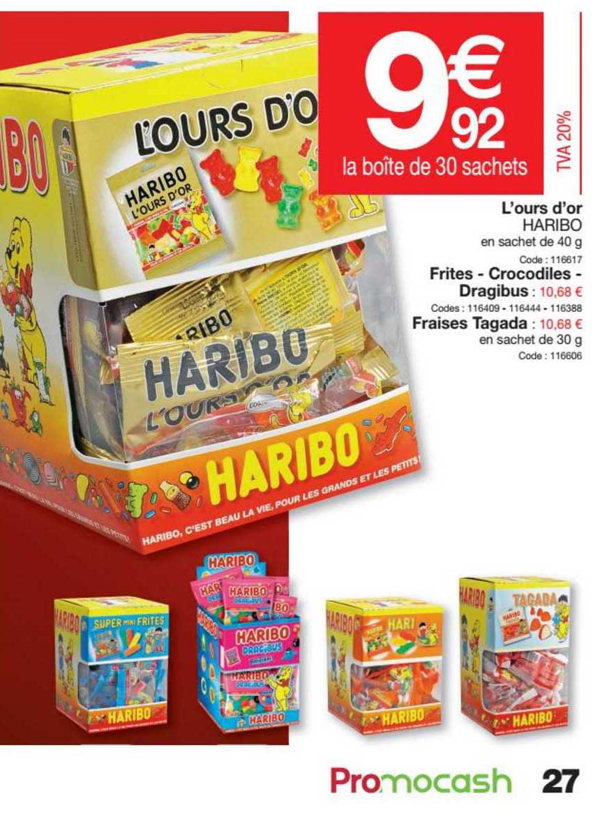 l'ours d'or haribo