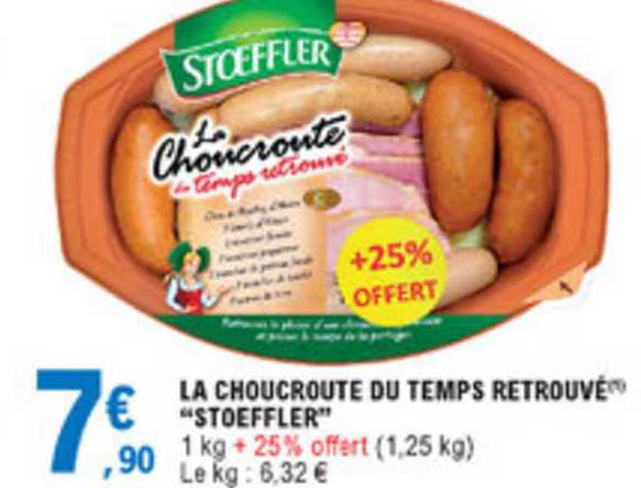 la choucroute du temps retrouvé stoeffler