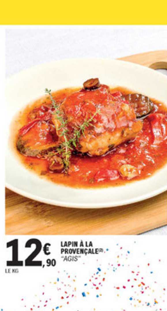 lapin à la provençale agis