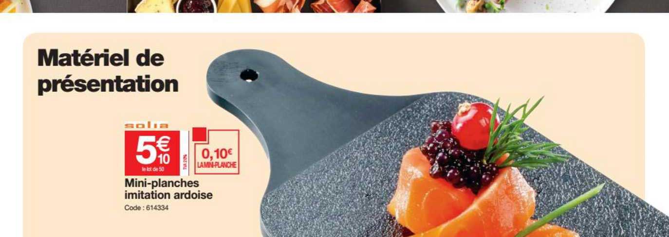 mini planches imitation ardoise solia