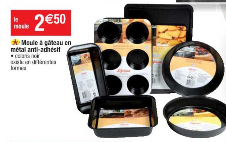 Moule à Gâteau En Métal Anti Adhésif
