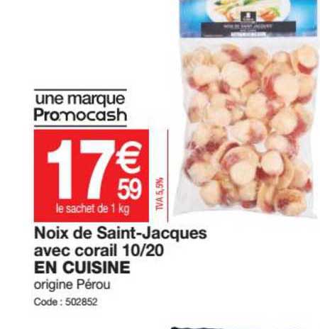 noix de saint jacques avec corail 10 20 en cuisine