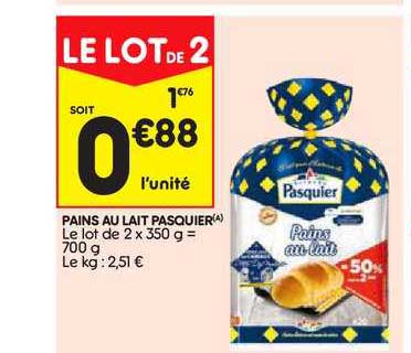 Pains Au Lait Pasquier