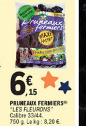 pruneaux fermiers les fleurons