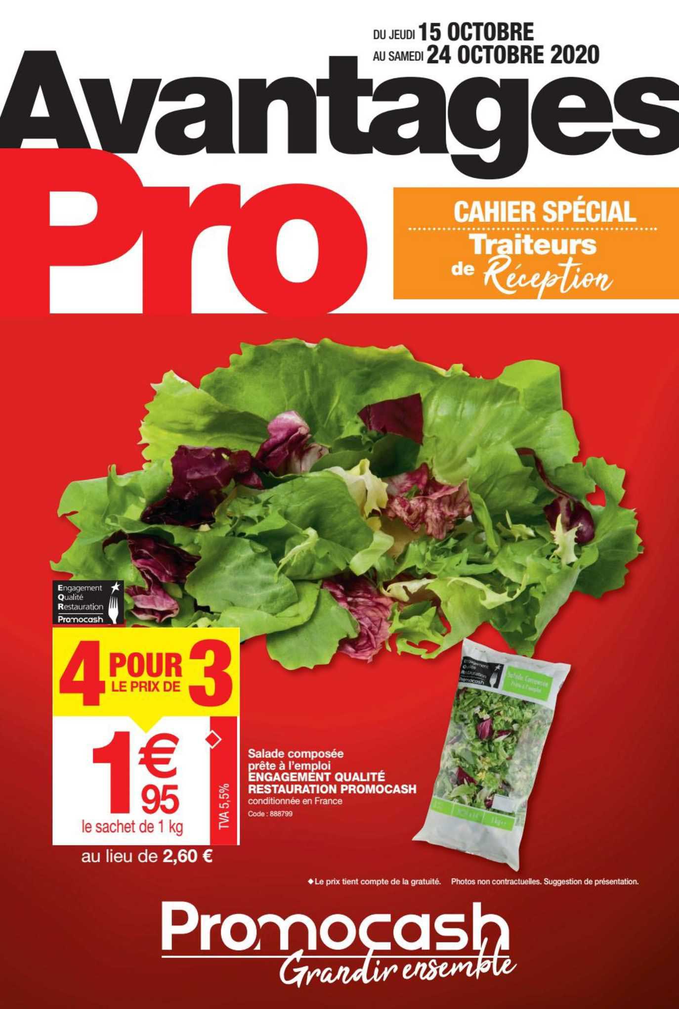 salade composée prête à l'emploi engagement qualité restauration promocash