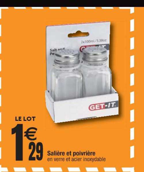 salière et poivrière get it