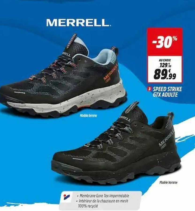 speed strike gtx adulte merrell