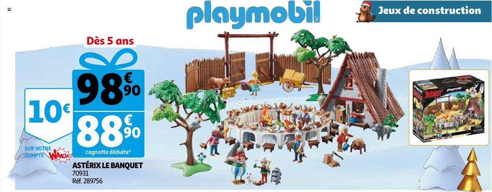 astérix le banquet playmobil