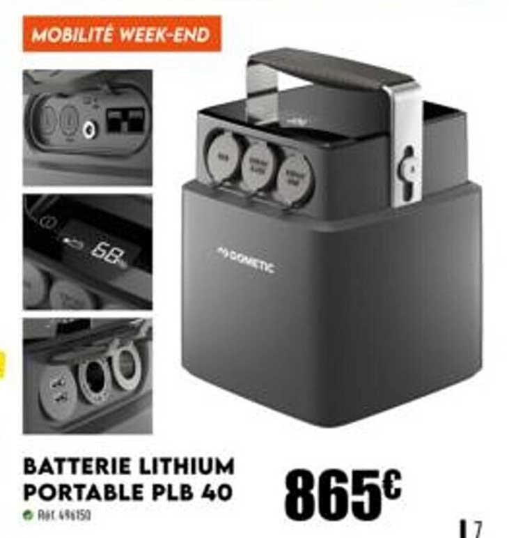 batterie lithium portable plb 40