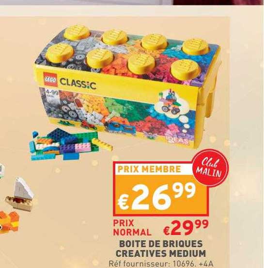 Boîte De Briques Créatives Medium Lego Classic