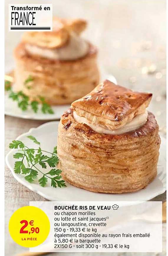 bouchée ris de veau