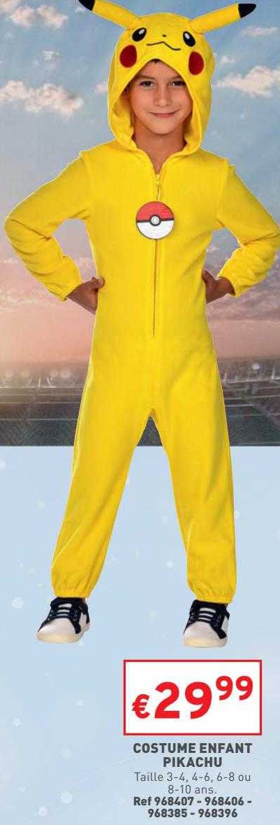 costume enfant pikachu