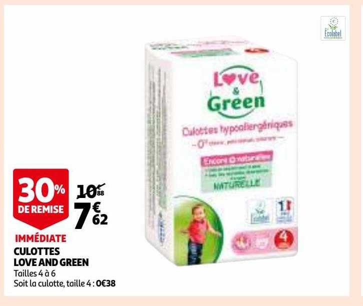 culottes love and green