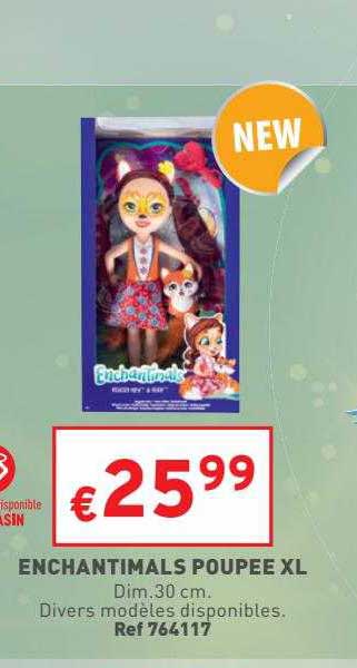 enchantimals poupée xl