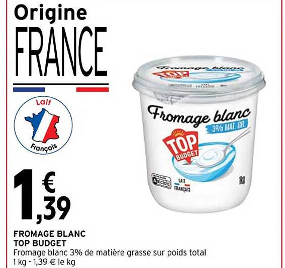 Fromage Blanc Top Budget