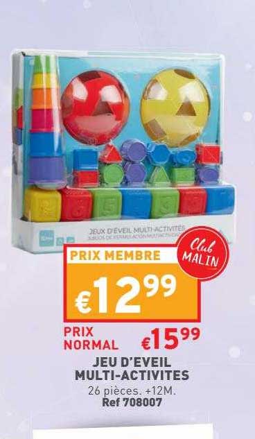 jeu d'éveil multi-activités